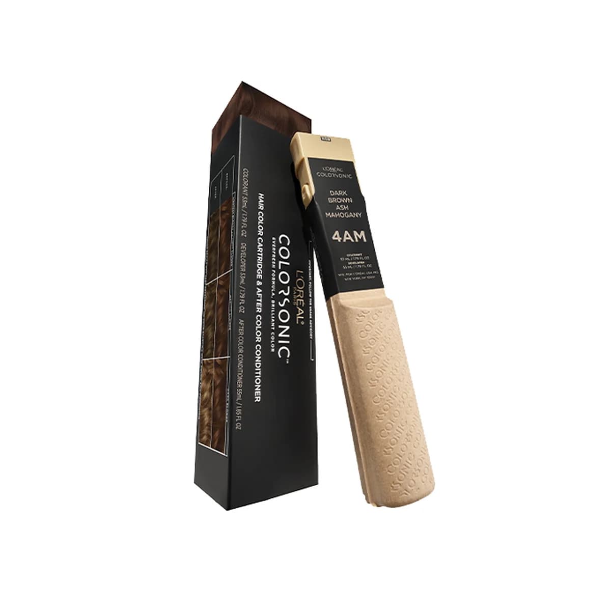 Loreal Paris Colorsonic Permanent Hair Color Cartridge -4AM Dark Brown Mahogany