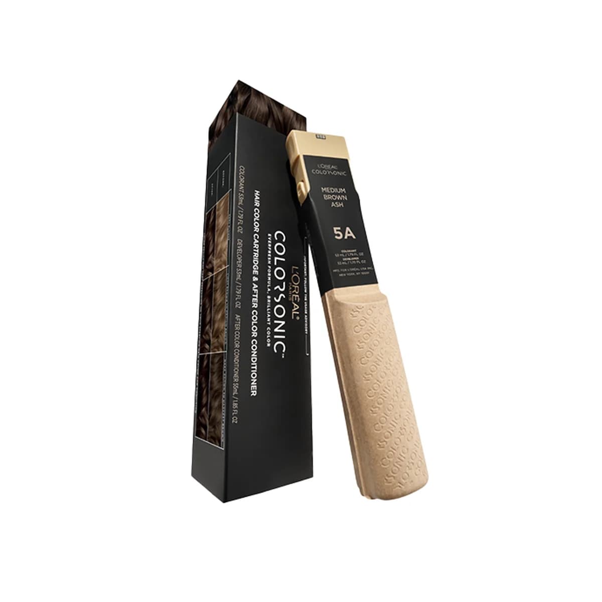 Loreal Paris Colorsonic Permanent Hair Color Cartridge -5A Medium Brown Ash