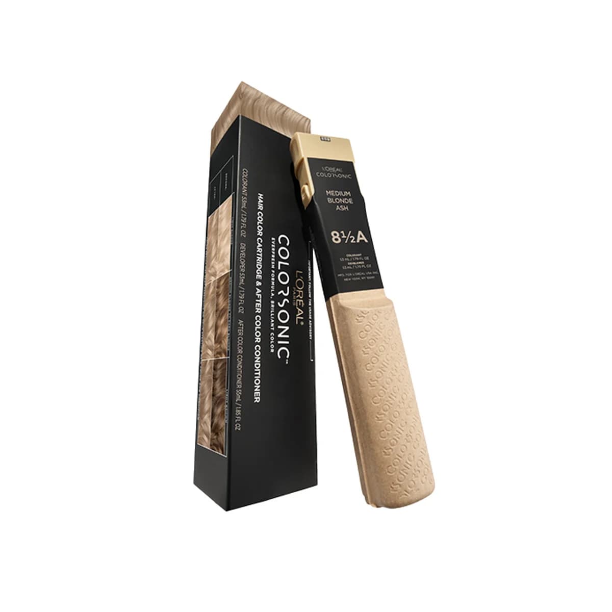 Loreal Paris Colorsonic Permanent Hair Color Cartridge -8 1/2 A Medium Blonde Ash