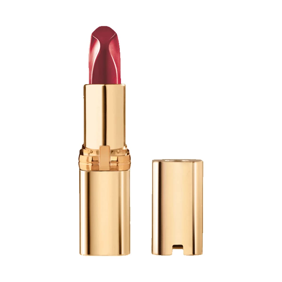 Loreal Paris Colour Riche Reds Of Worth Satin Lipstick With Saturated Color -Ambitious Red