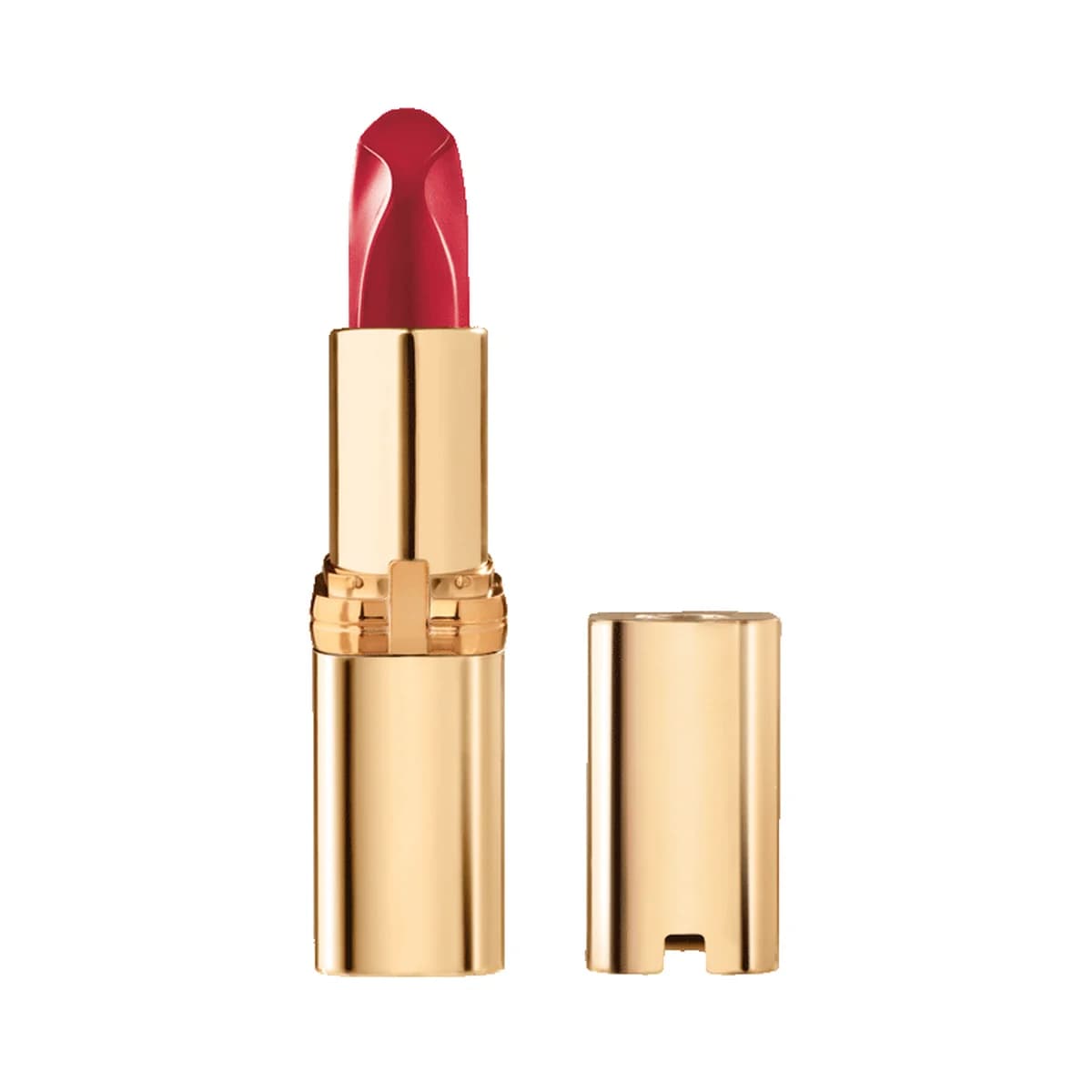 Loreal Paris Colour Riche Reds Of Worth Satin Lipstick With Saturated Color -Respected Red