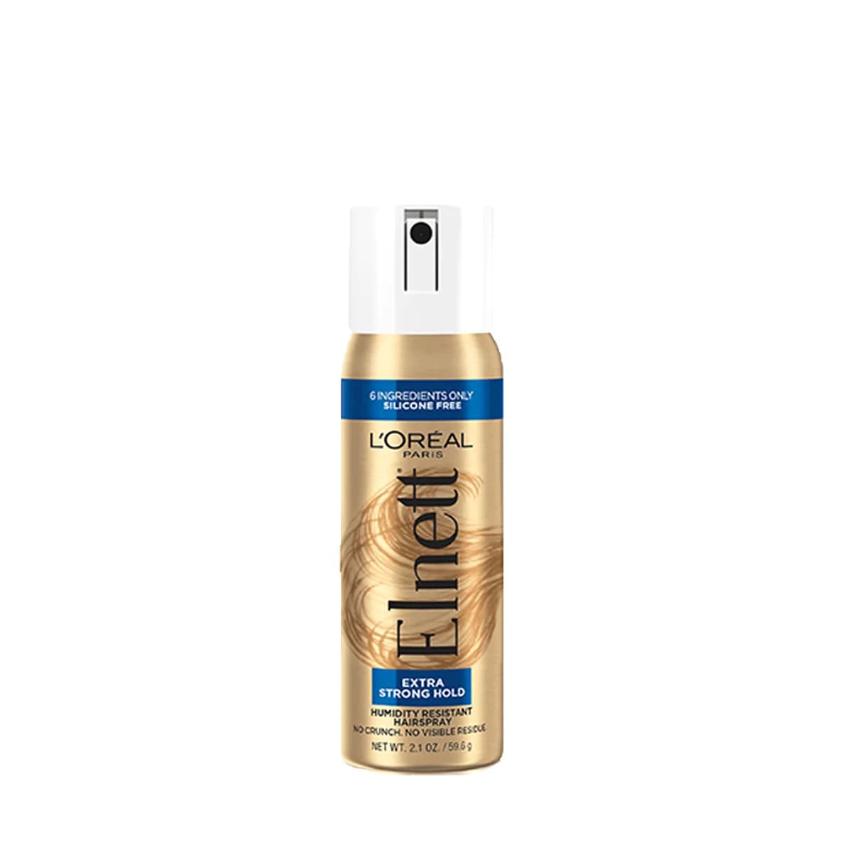 Loreal Paris Elnett Satin Extra Strong Hold Hairspray – Travel Size Spray -size