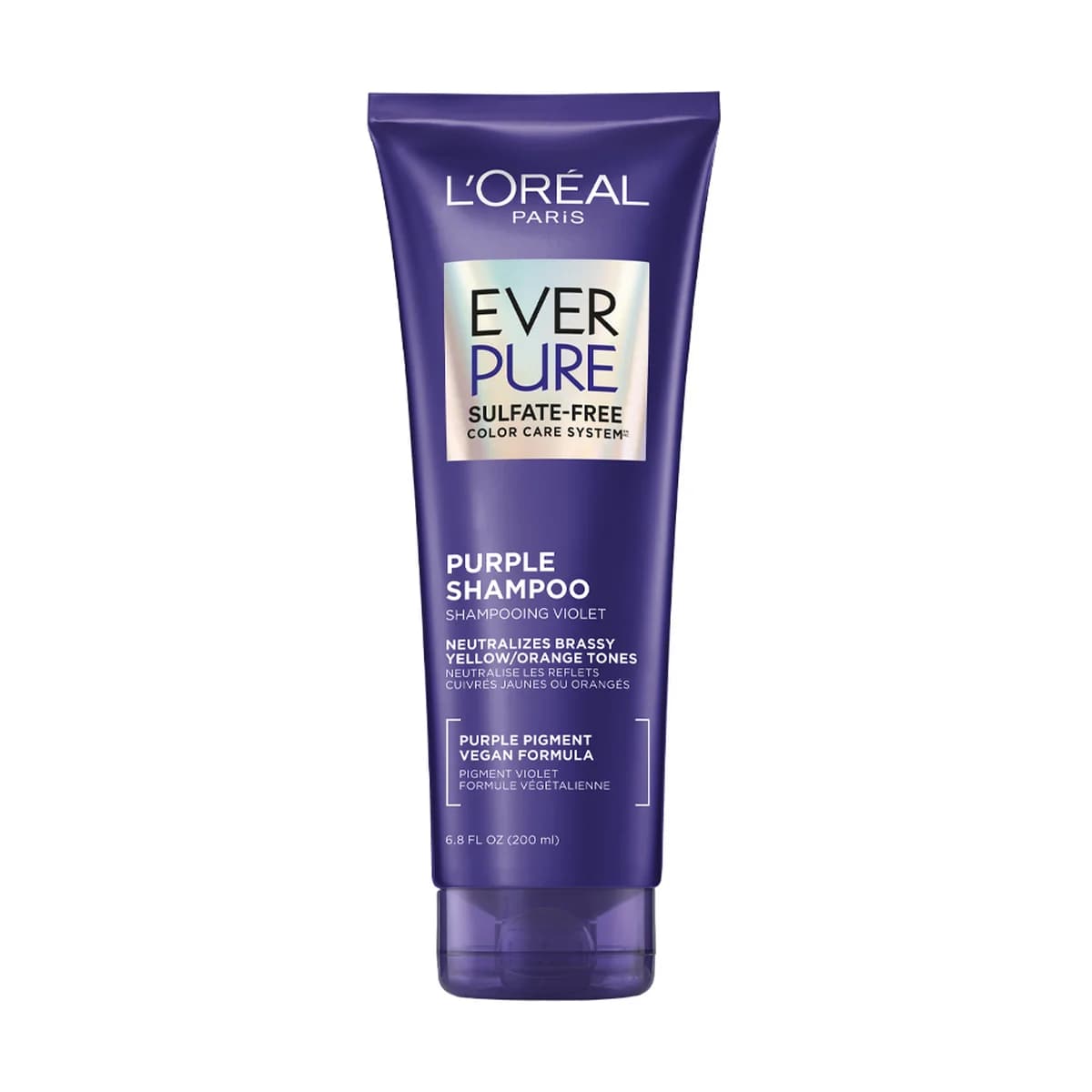 Loreal Paris EverPure EverPure Sulfate Free Purple Shampoo for Toning Blonde or Bleached Hair -shampoo