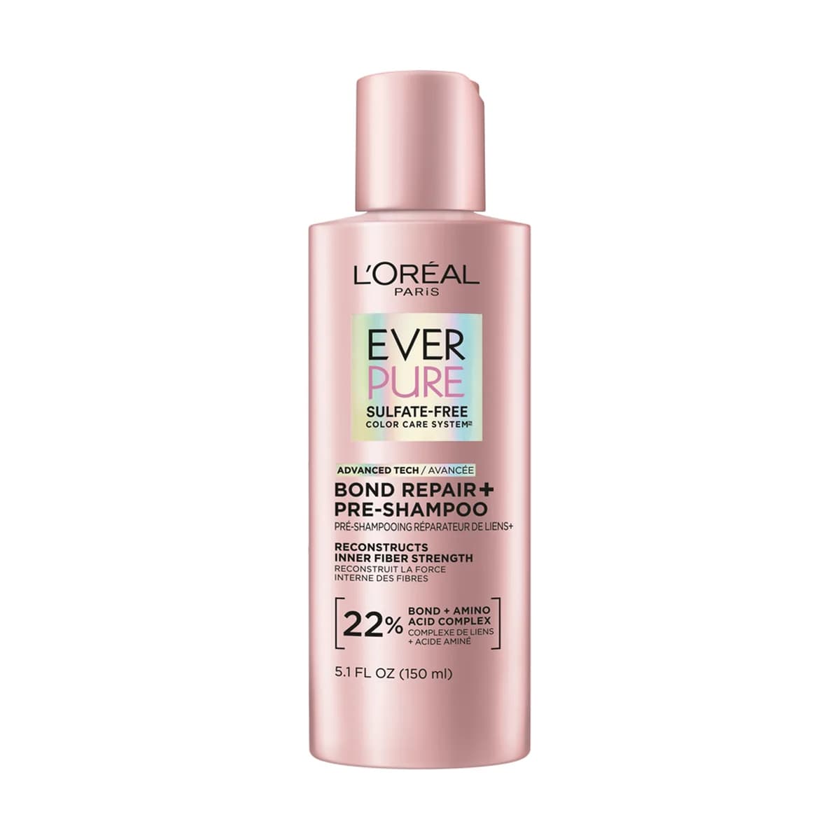 Loreal Paris EverPure Sulfate Free Bond Repair+ Pre-Shampoo with Bond + Amino Acid Complex -treatment