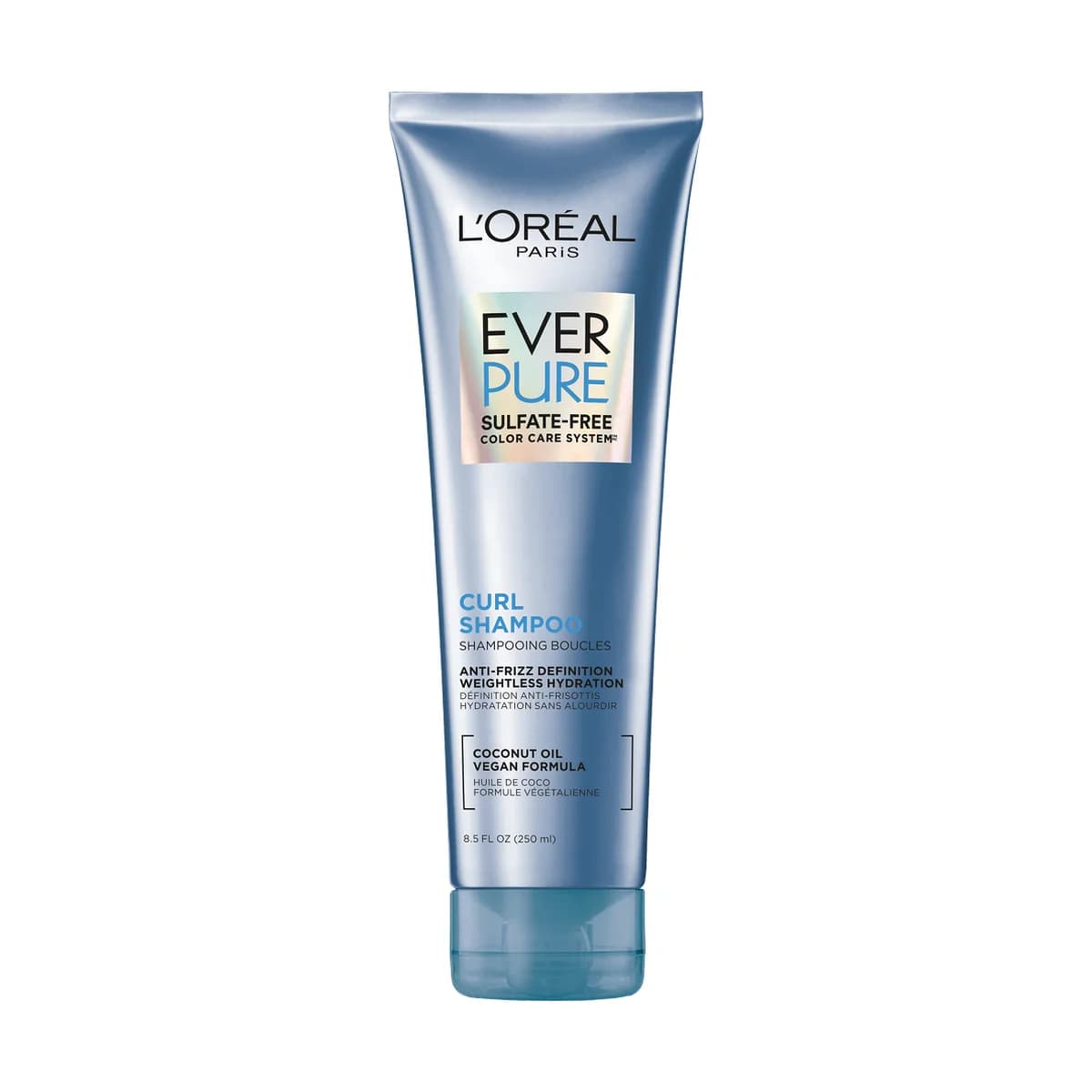 Loreal Paris EverPure Sulfate Free Curl Shampoo for Bouncy, Shiny Curl Hair -shampoo