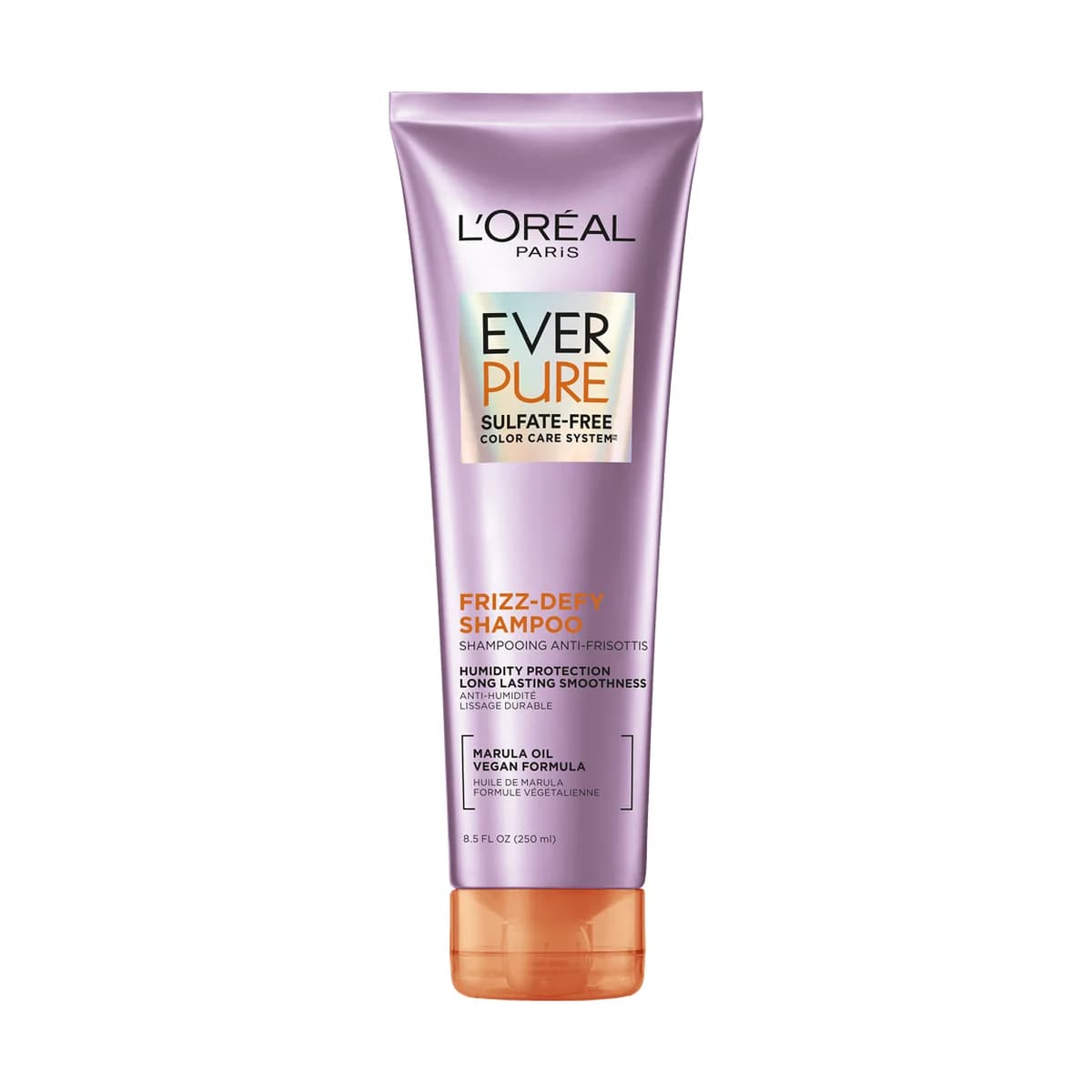 Loreal Paris EverPure Sulfate Free Frizz Defy Shampoo with Marula Oil -oil