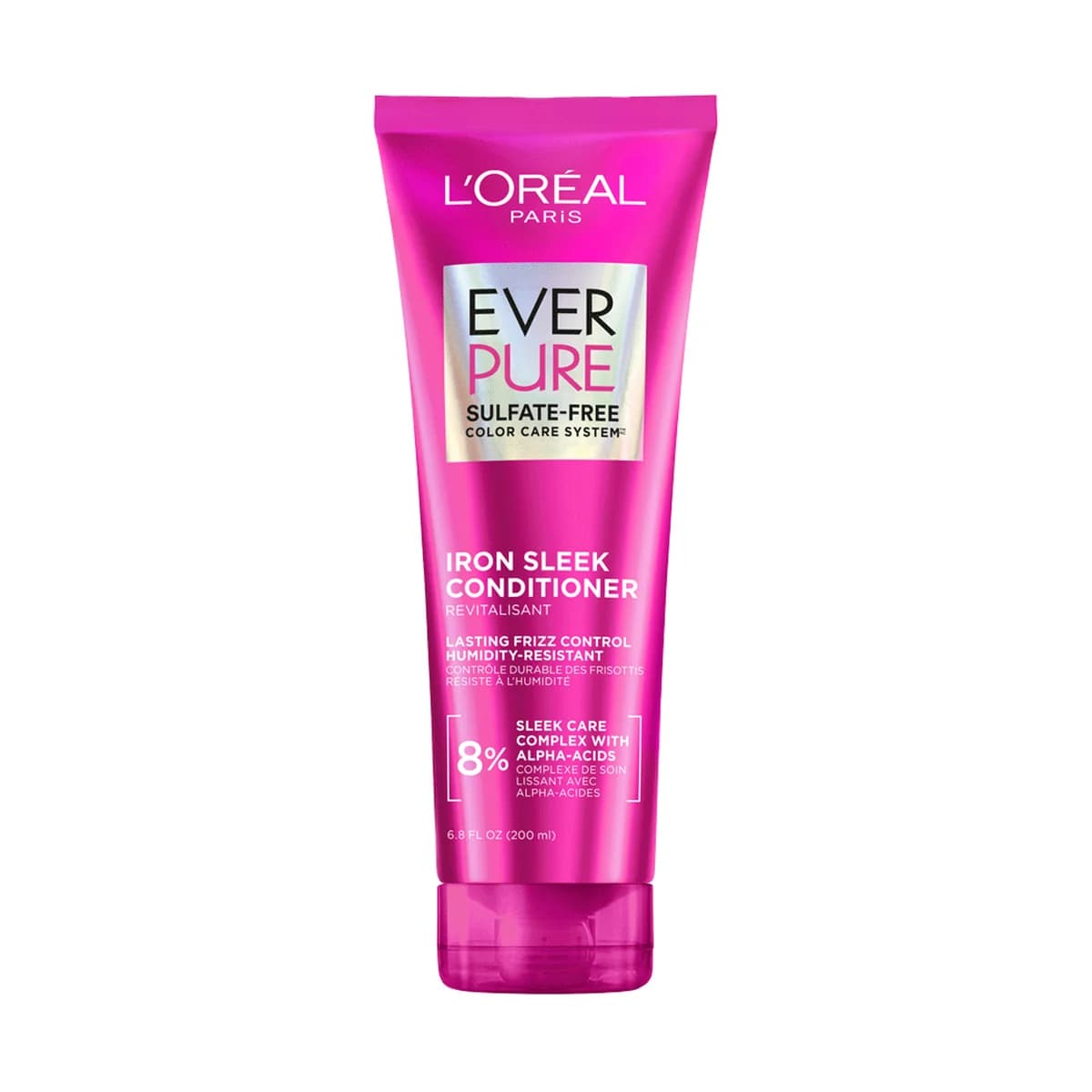 Loreal Paris EverPure Sulfate Free Iron Sleek Smoothing Conditioner for Frizzy Hair -conditioner
