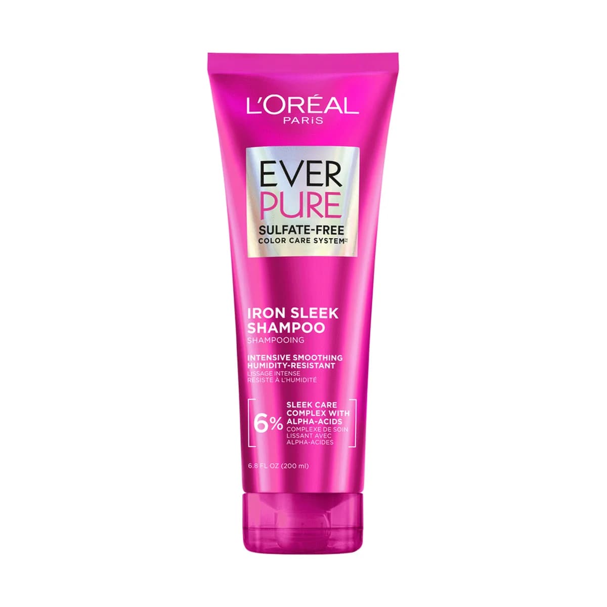Loreal Paris EverPure Sulfate Free Iron Sleek Smoothing Shampoo for Frizzy Hair -shampoo
