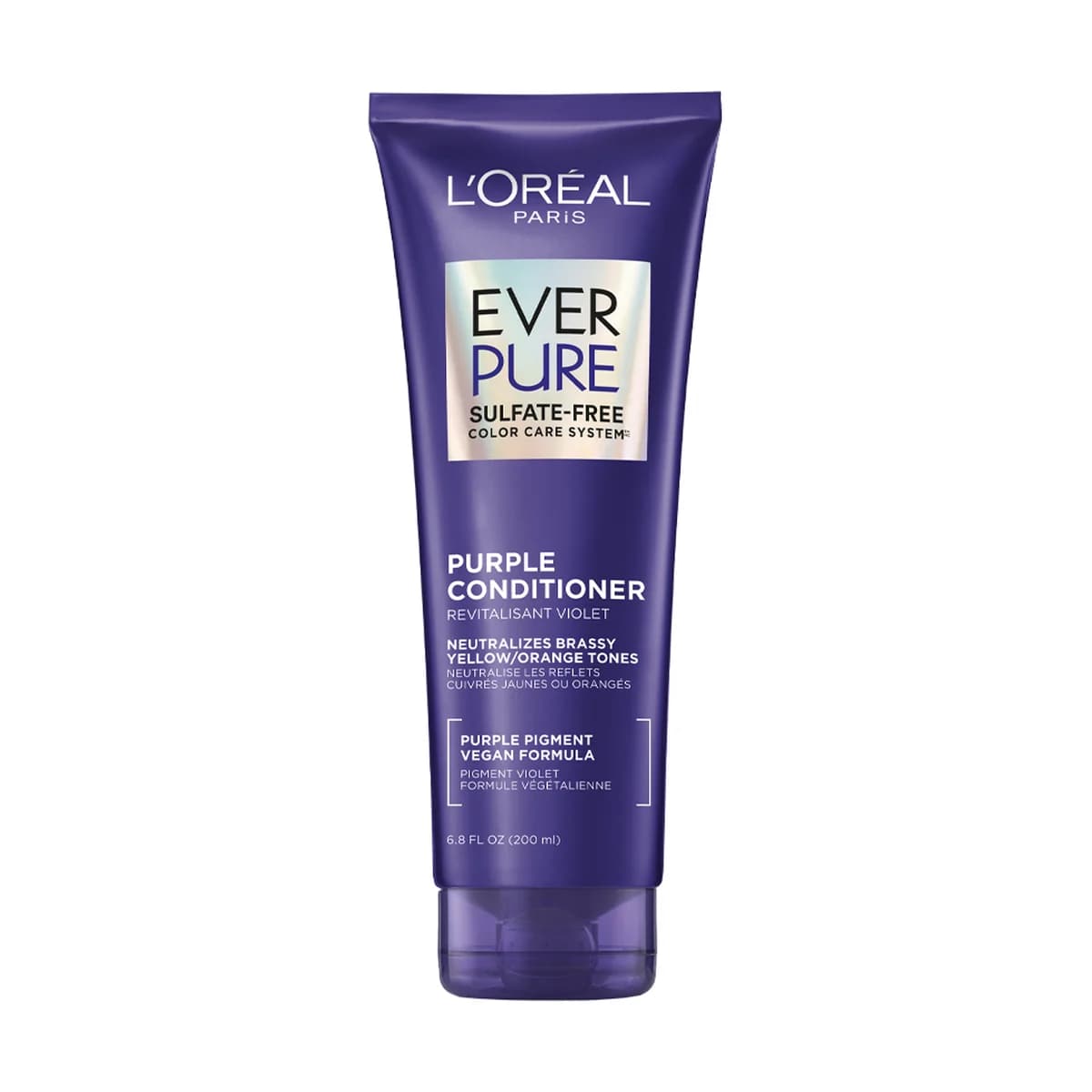 Loreal Paris EverPure Sulfate Free Purple Conditioner for Toning Blonde Hair -conditioner