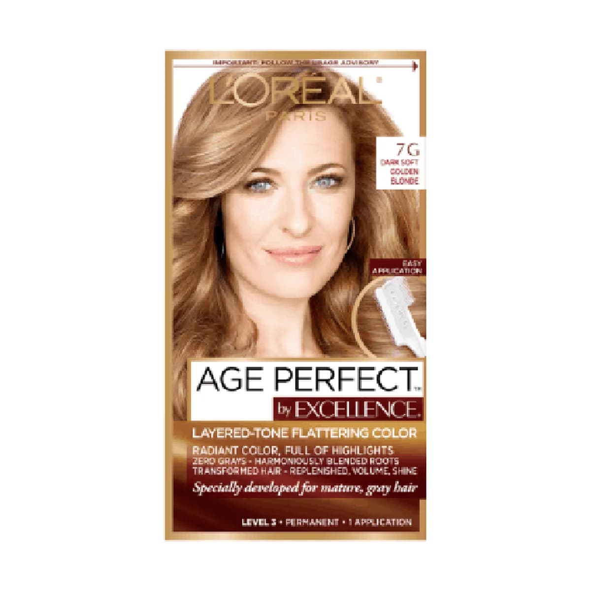Loreal Paris Excellence Age Perfect™ -7G Dark Natural Golden Blonde