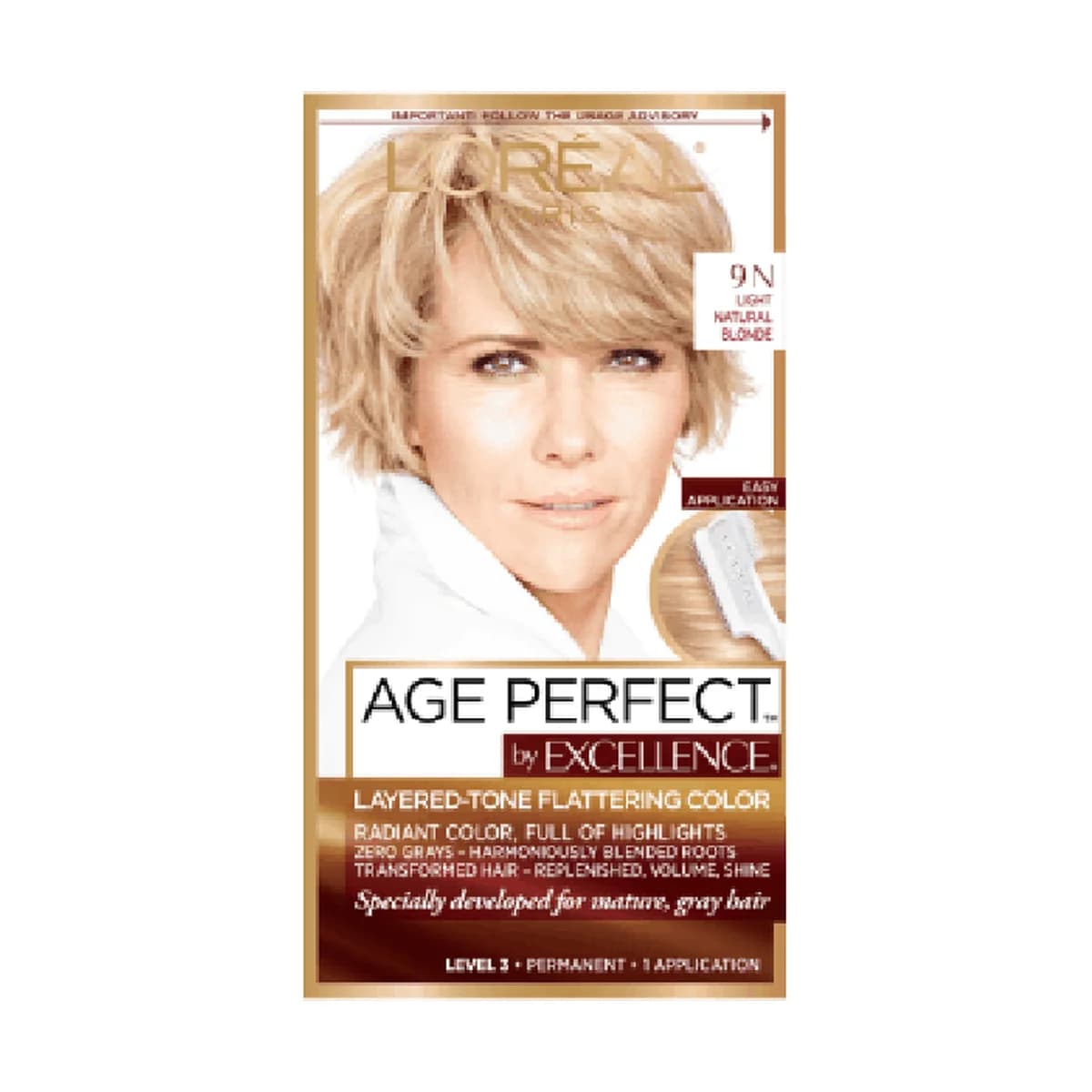Loreal Paris Excellence Age Perfect™ -9N Light Natural Blonde