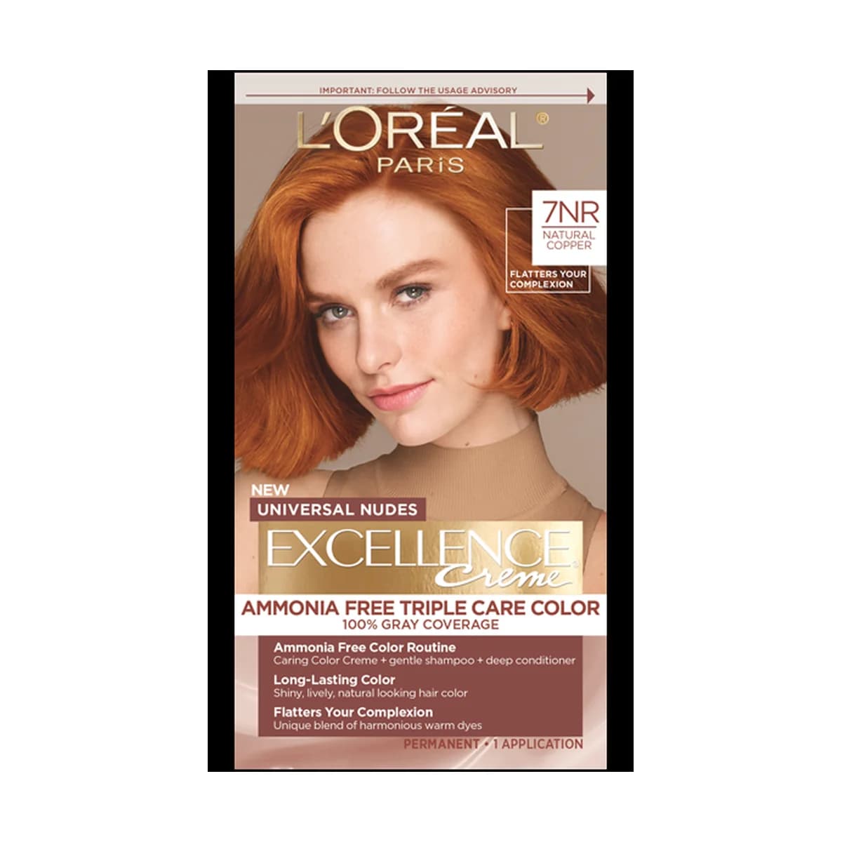 Loreal Paris Excellence Universal Nudes -Natural Copper 7NR