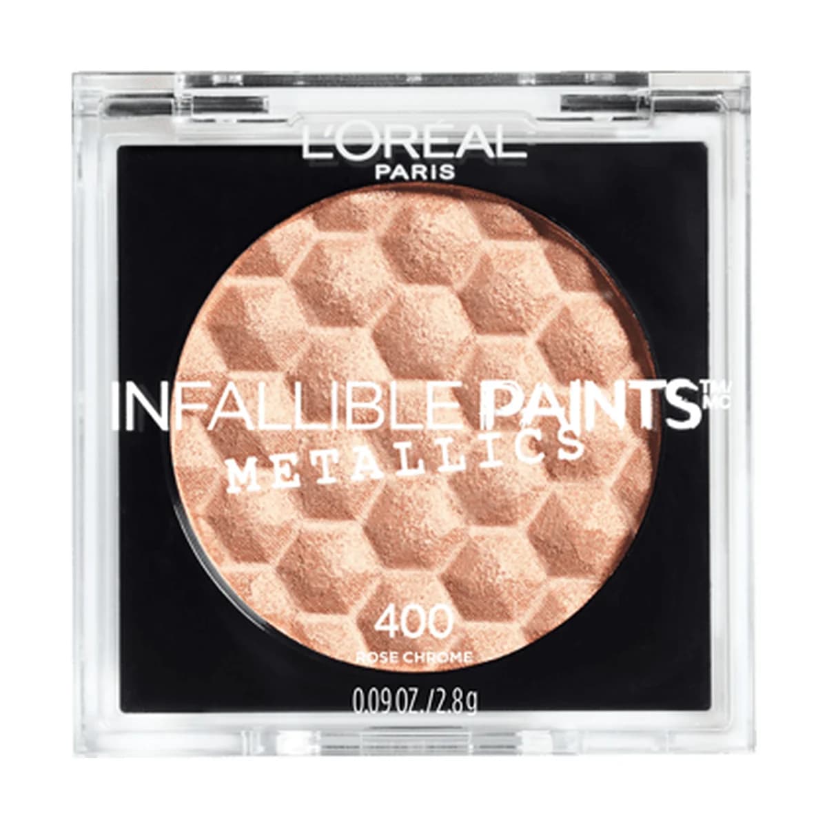 Loreal Paris Infallible Metallics Eye Shadow -400 Rose Chrome