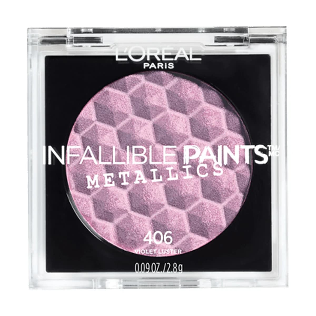 Loreal Paris Infallible Metallics Eye Shadow -406 Violet Luster
