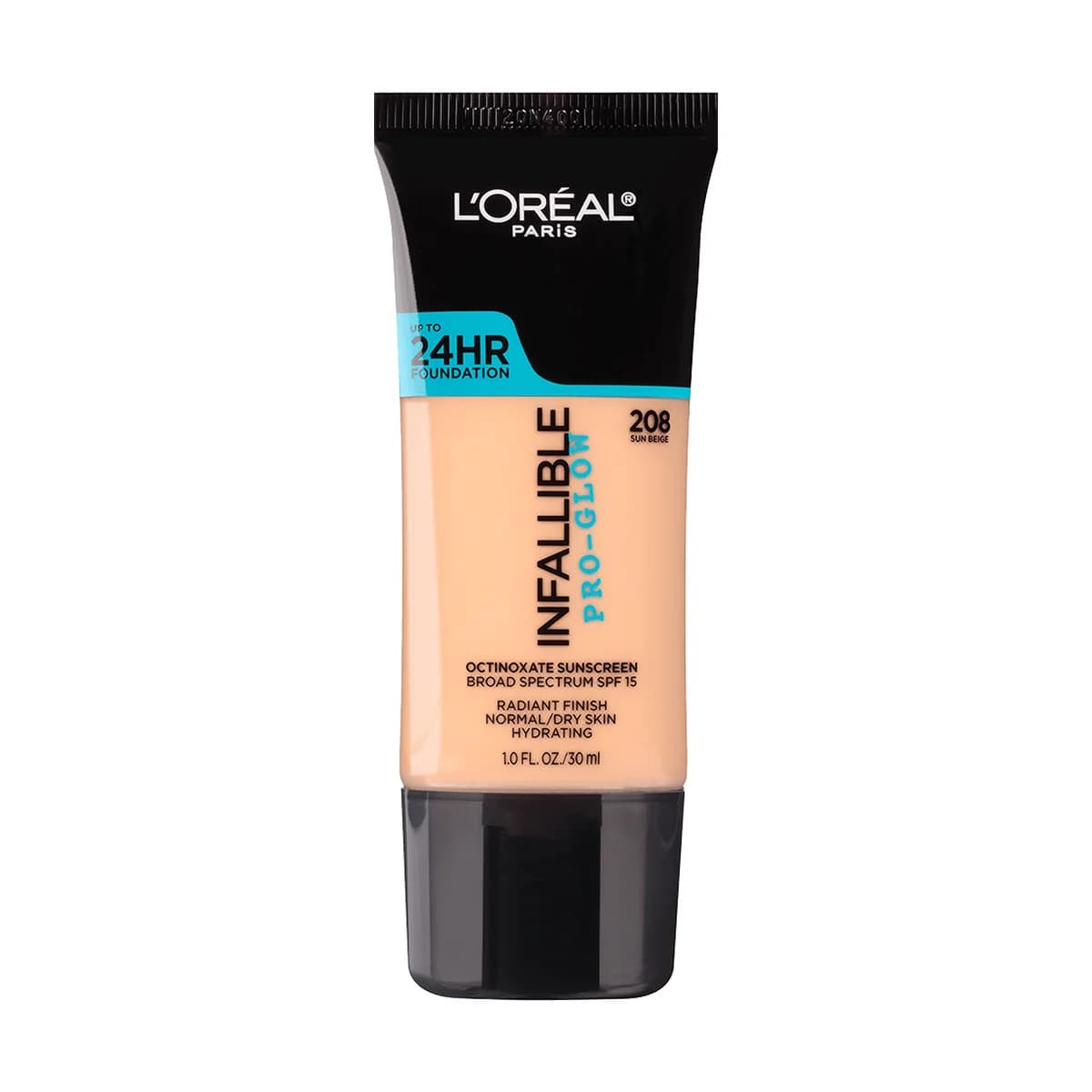 Loreal Paris Infallible Pro-Glow Foundation -208 Sun Beige