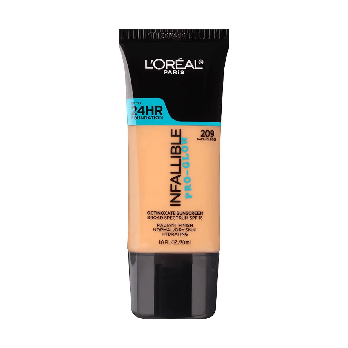 Loreal Paris Infallible Pro-Glow Foundation -209 Caramel Beige