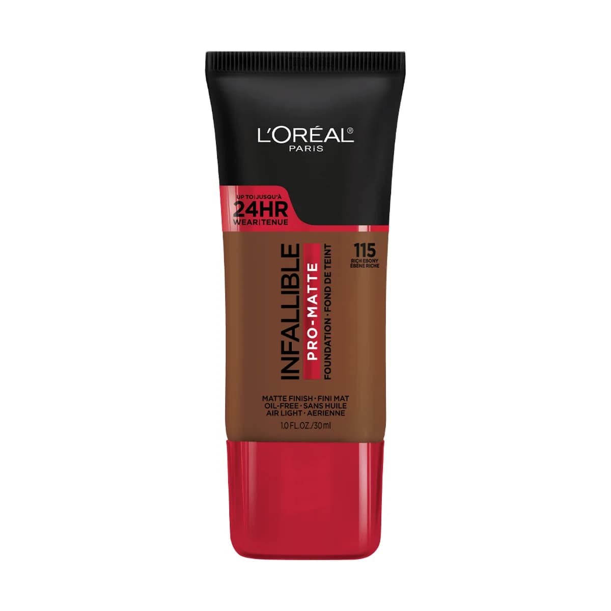 Loreal Paris Infallible Pro-Matte Foundation -Rich Ebony 115