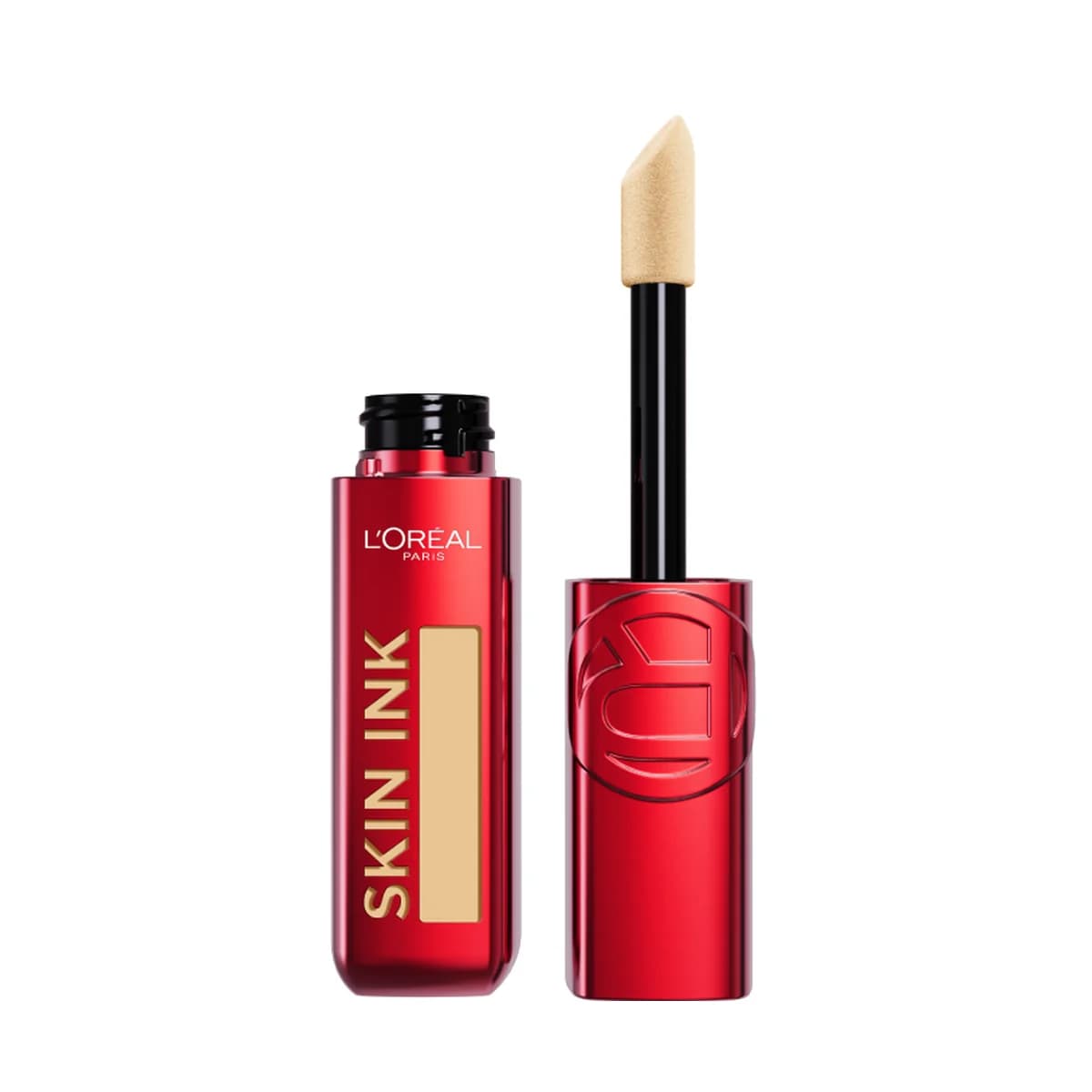 Loreal Paris Infallible Skin Ink up to 48H Longwear 2-in-1 Foundation Concealer -140 Warm