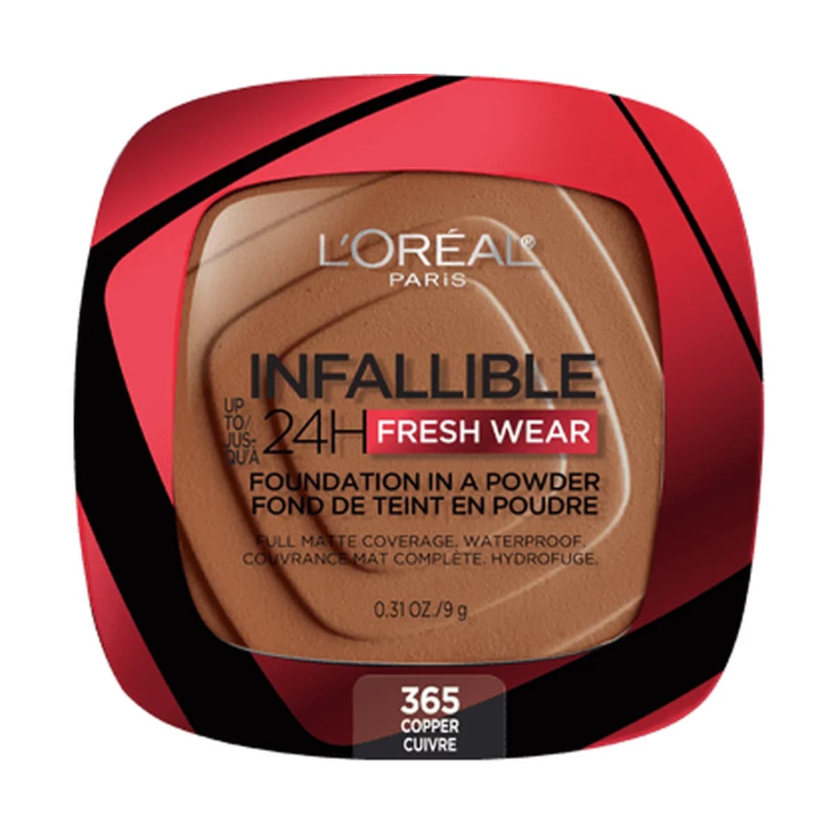 Loreal Paris Infallible Up to 24H Fresh Wear Foundation in a Powder -Copper