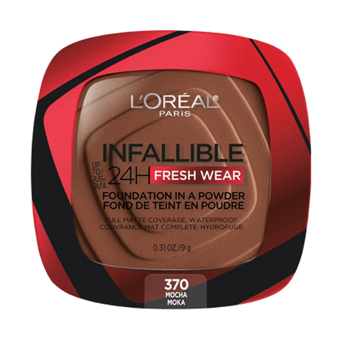 Loreal Paris Infallible Up to 24H Fresh Wear Foundation in a Powder -Mocha