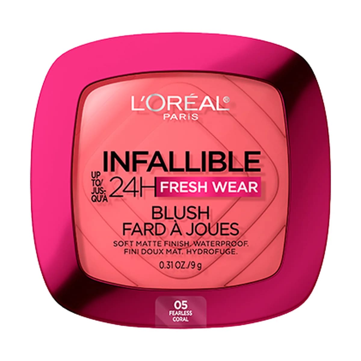 Loreal Paris Infallible Up to 24H Fresh Wear Soft Matte Blush -Fearless Coral
