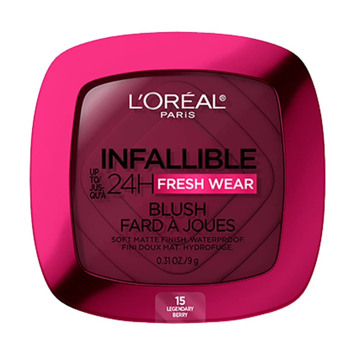 Loreal Paris Infallible Up to 24H Fresh Wear Soft Matte Blush -Legendary Berry