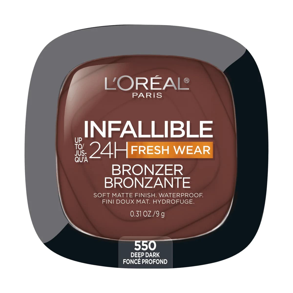 Loreal Paris Infallible Up to 24H Fresh Wear Soft Matte Bronzer -Deep Dark