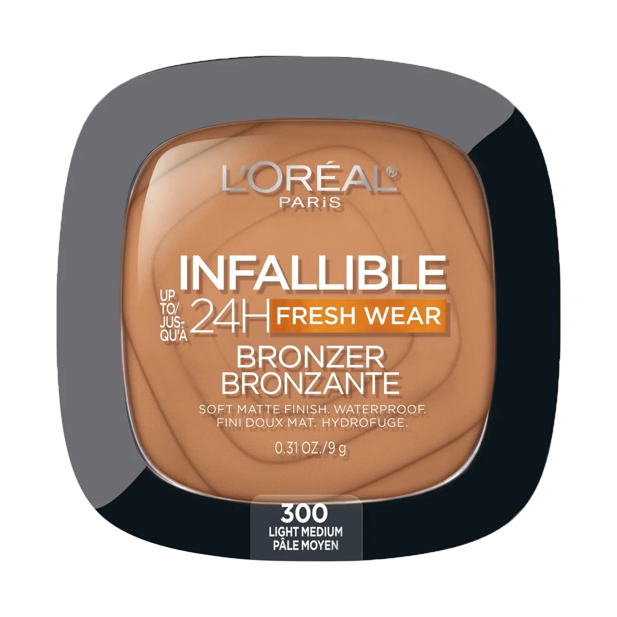 Loreal Paris Infallible Up to 24H Fresh Wear Soft Matte Bronzer -Light Medium