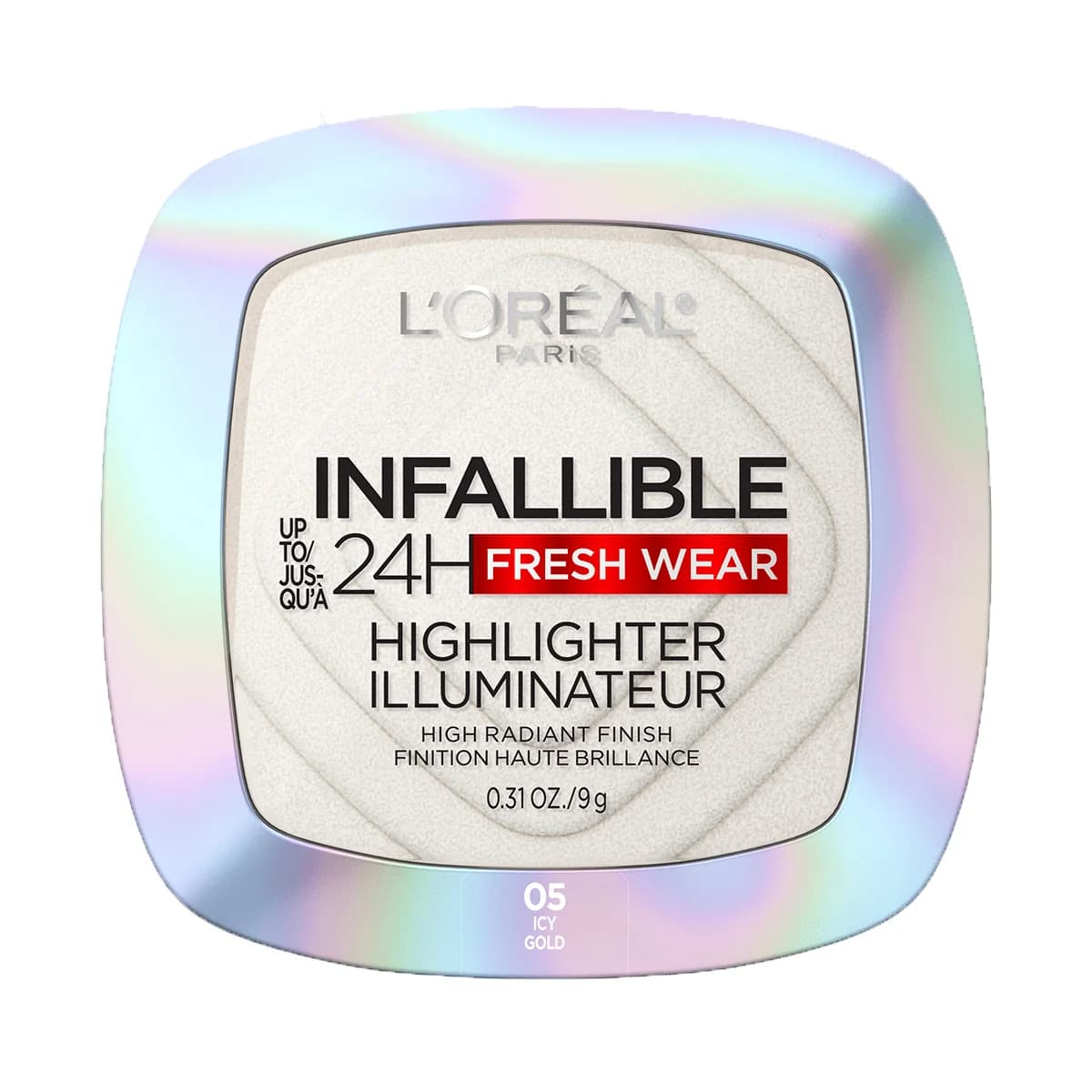 Loreal Paris Infallible Up to 24HR Highlighter Longwear Powder -05 Icy Gold
