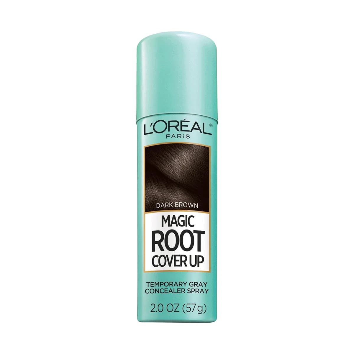 Loreal Paris Magic Root Temporary Root Cover Up Spray for Gray Root Coverage -Dark Brown