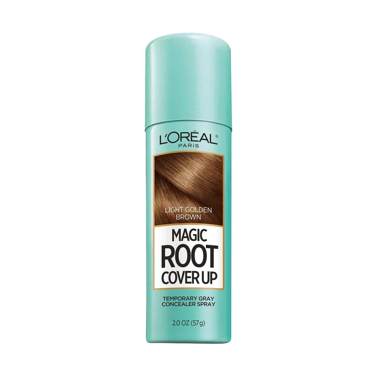 Loreal Paris Magic Root Temporary Root Cover Up Spray for Gray Root Coverage -Light Golden Brown