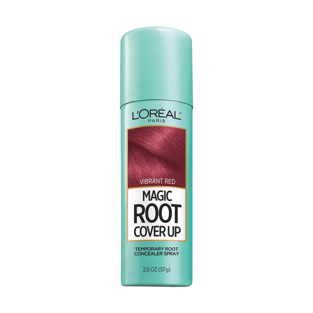 Loreal Paris Magic Root Temporary Root Cover Up Spray for Gray Root Coverage -Vibrant Red