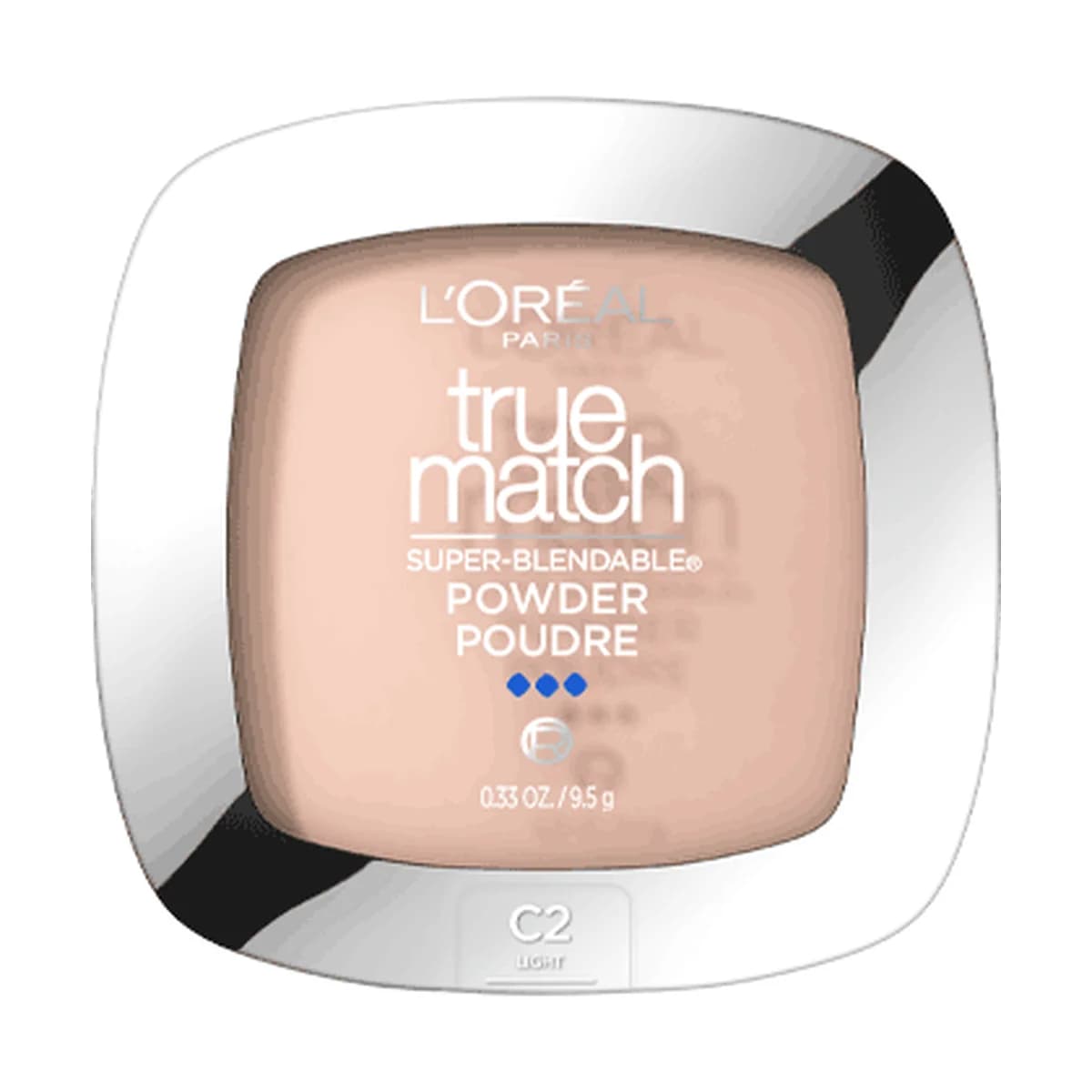 Loreal Paris True Match Super-Blendable Powder -C2, Light