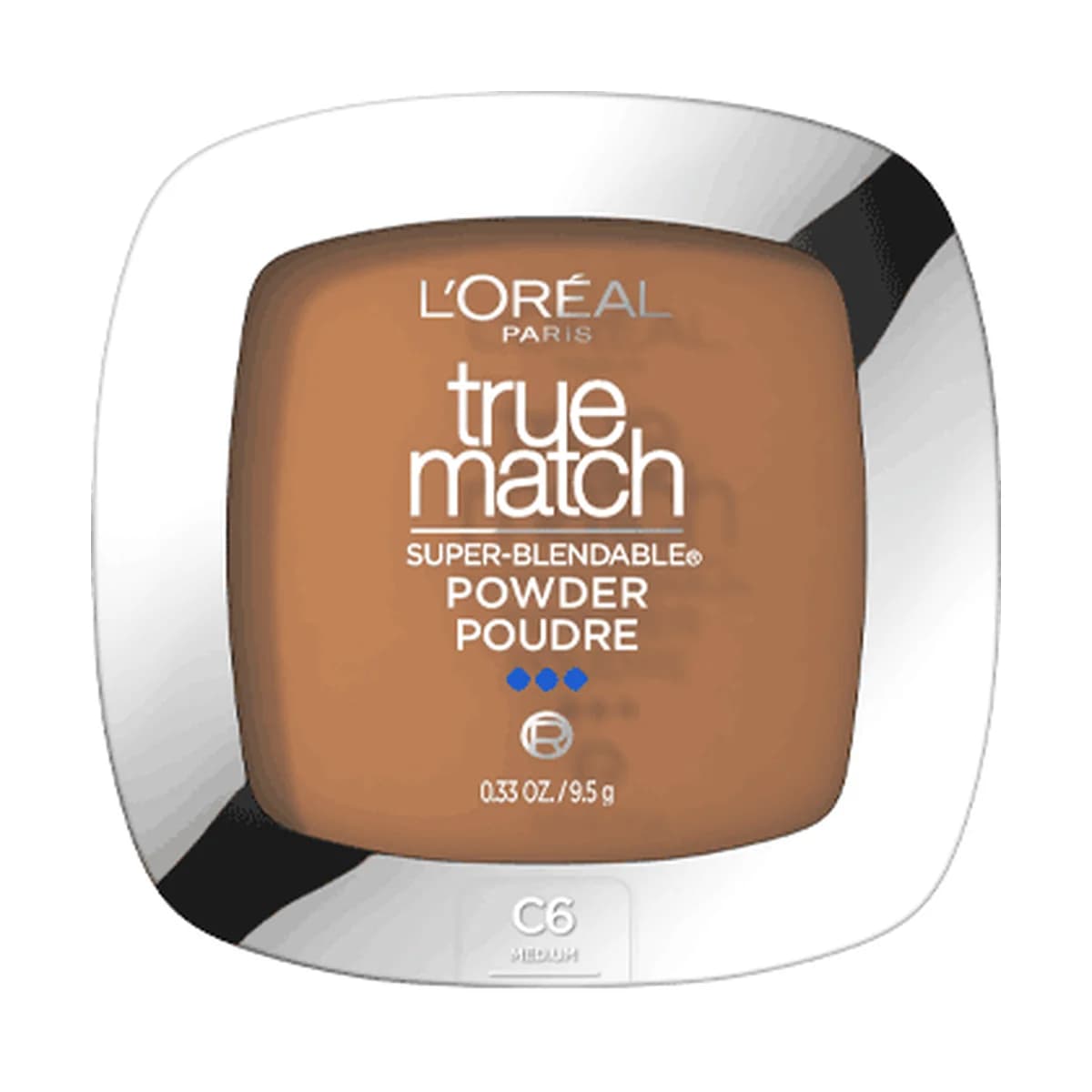Loreal Paris True Match Super-Blendable Powder -C6, Light