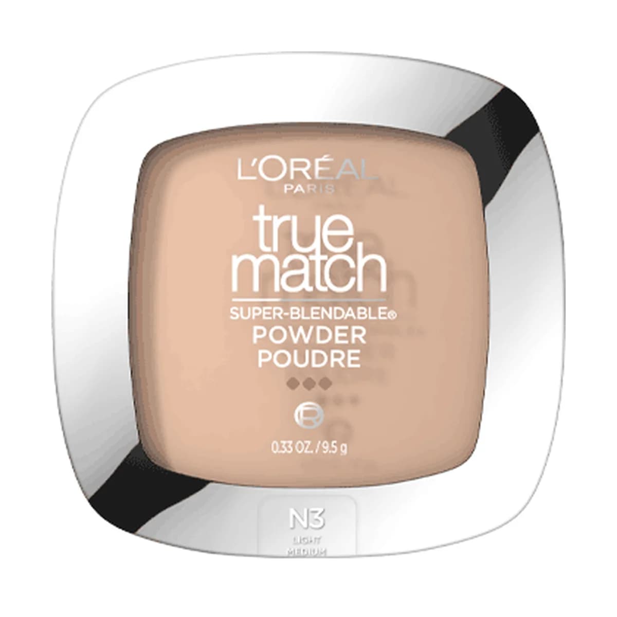 Loreal Paris True Match Super-Blendable Powder -N3, Light Medium
