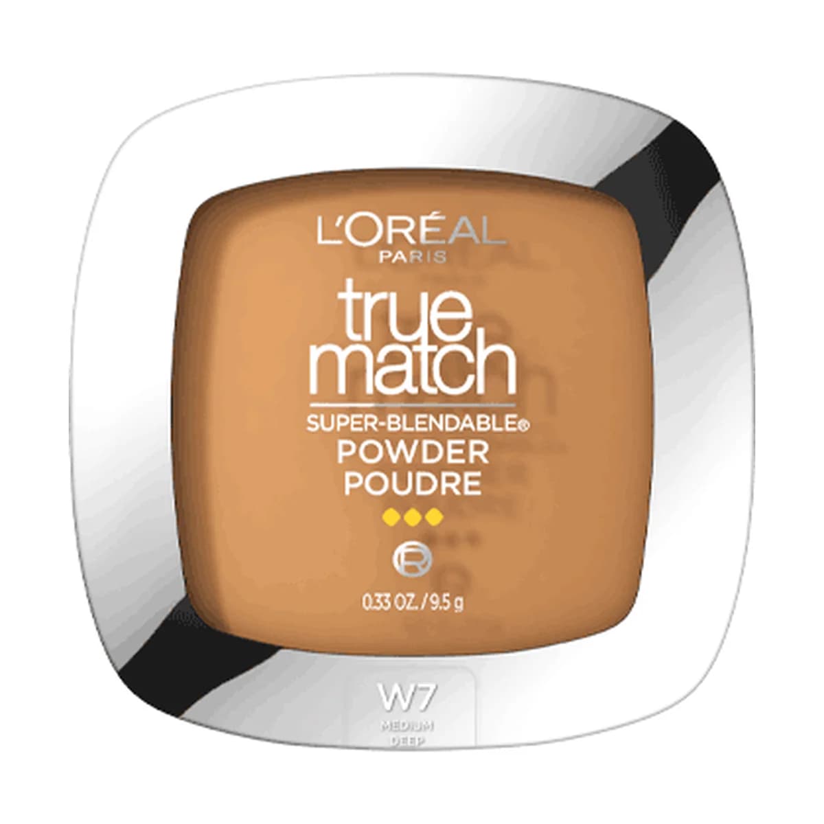 Loreal Paris True Match Super-Blendable Powder -W7, Medium Deep