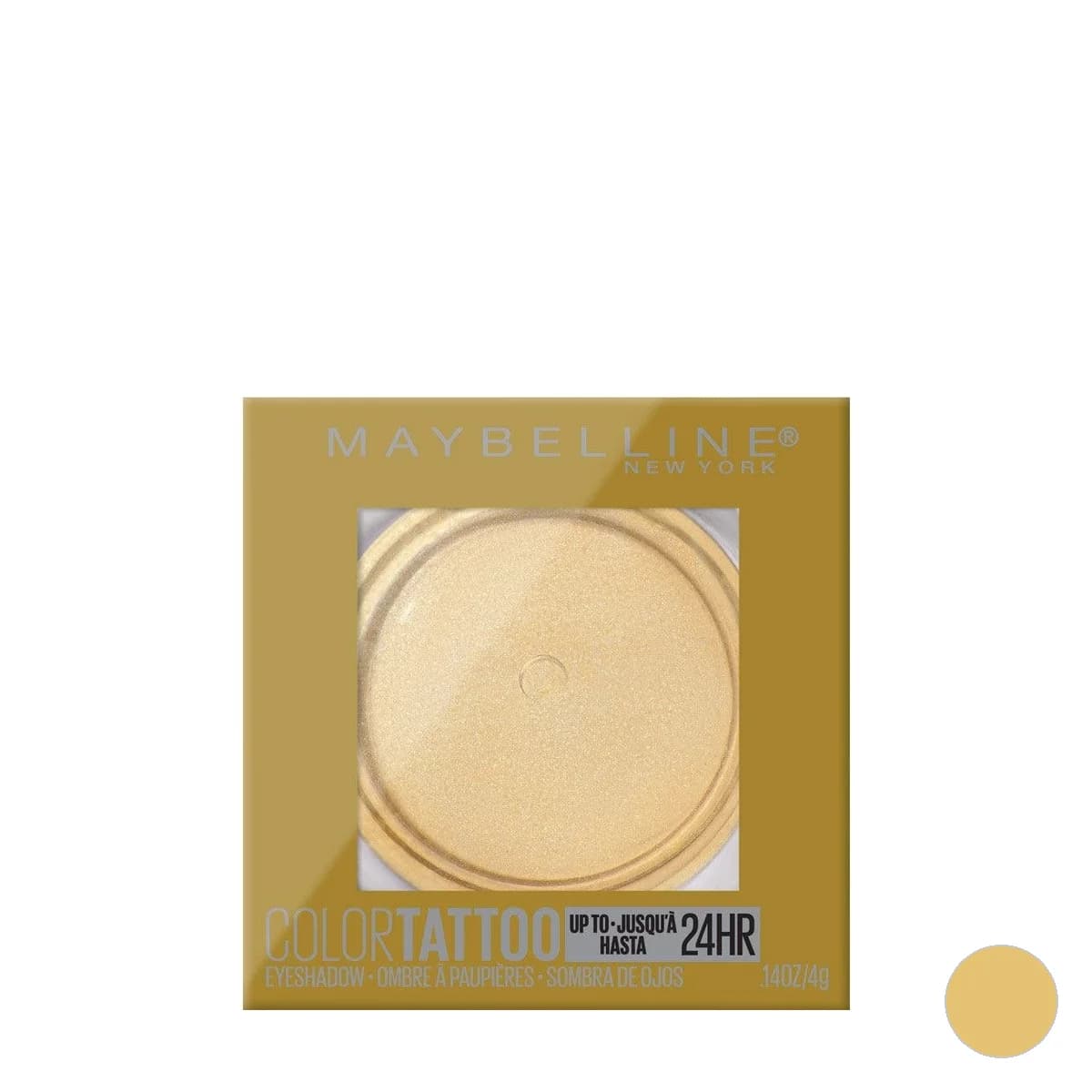 Maybelline COLOR TATTOO CREAM EYESHADOW - Golden+Girl