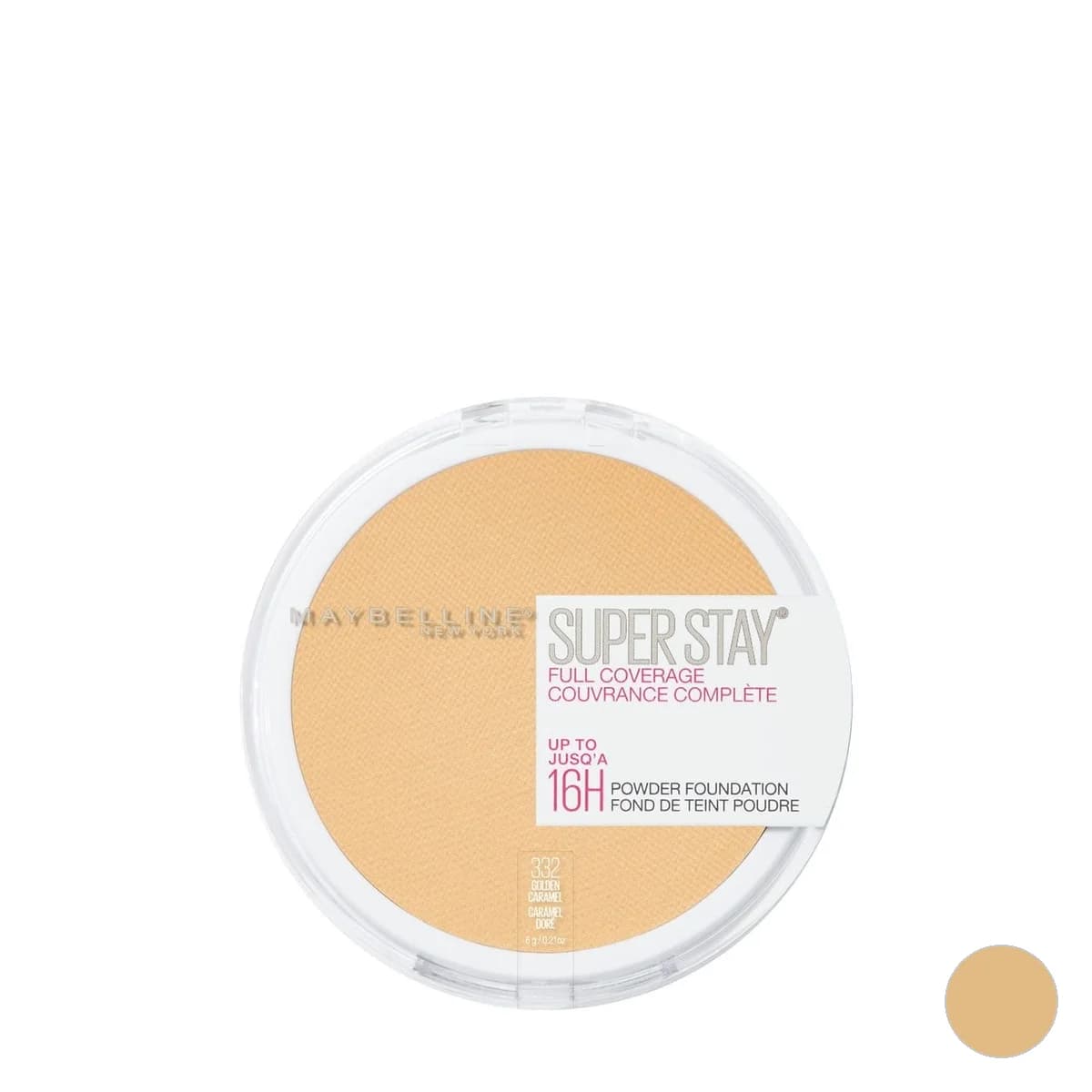 Maybelline Super Stay® Full Coverage Powder - Golden+Caramel