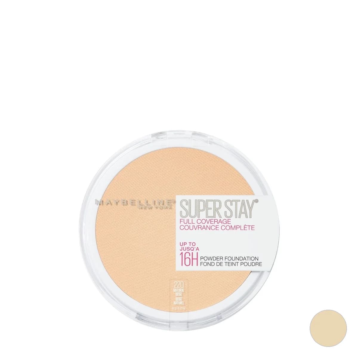 Maybelline Super Stay® Full Coverage Powder - Natural+Beige