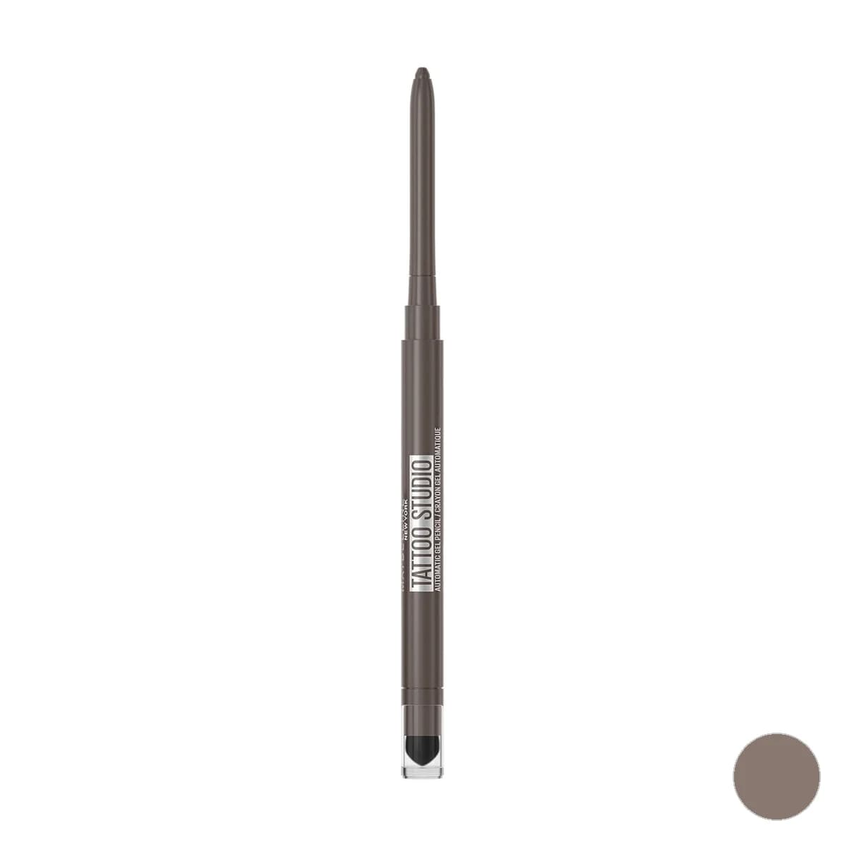 Maybelline TATTOO STUDIO® AUTOMATIC GEL PENCIL - Midnight+Mocha