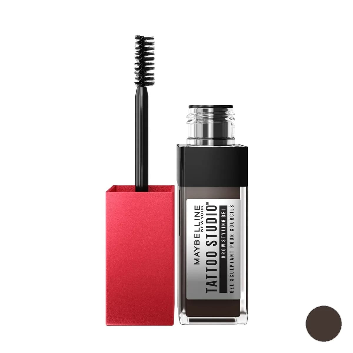 Maybelline Tattoo Studio® Brow Styling Gel - Black+Brown