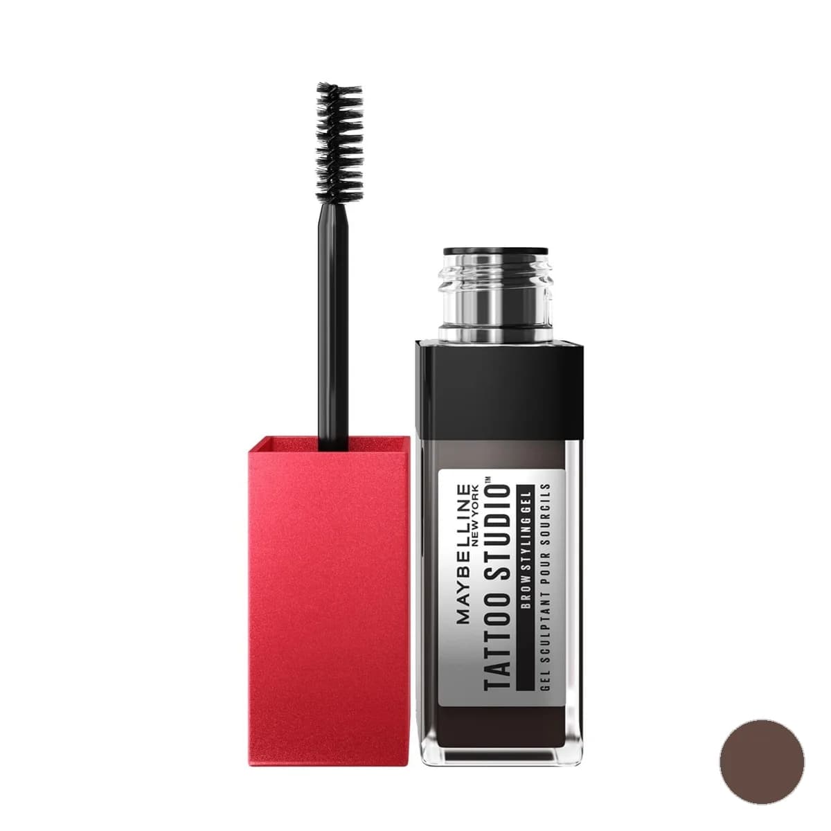 Maybelline Tattoo Studio® Brow Styling Gel - Medium+Brown