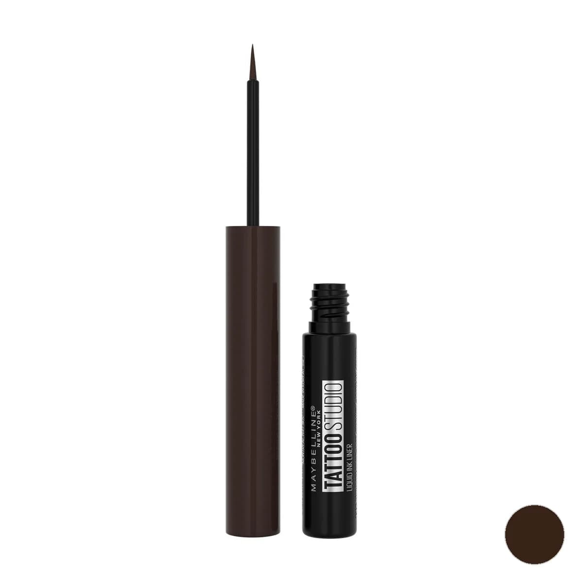 Maybelline Tattoo Studio® Liquid Ink Eyeliner - Dark+Henna+Brown