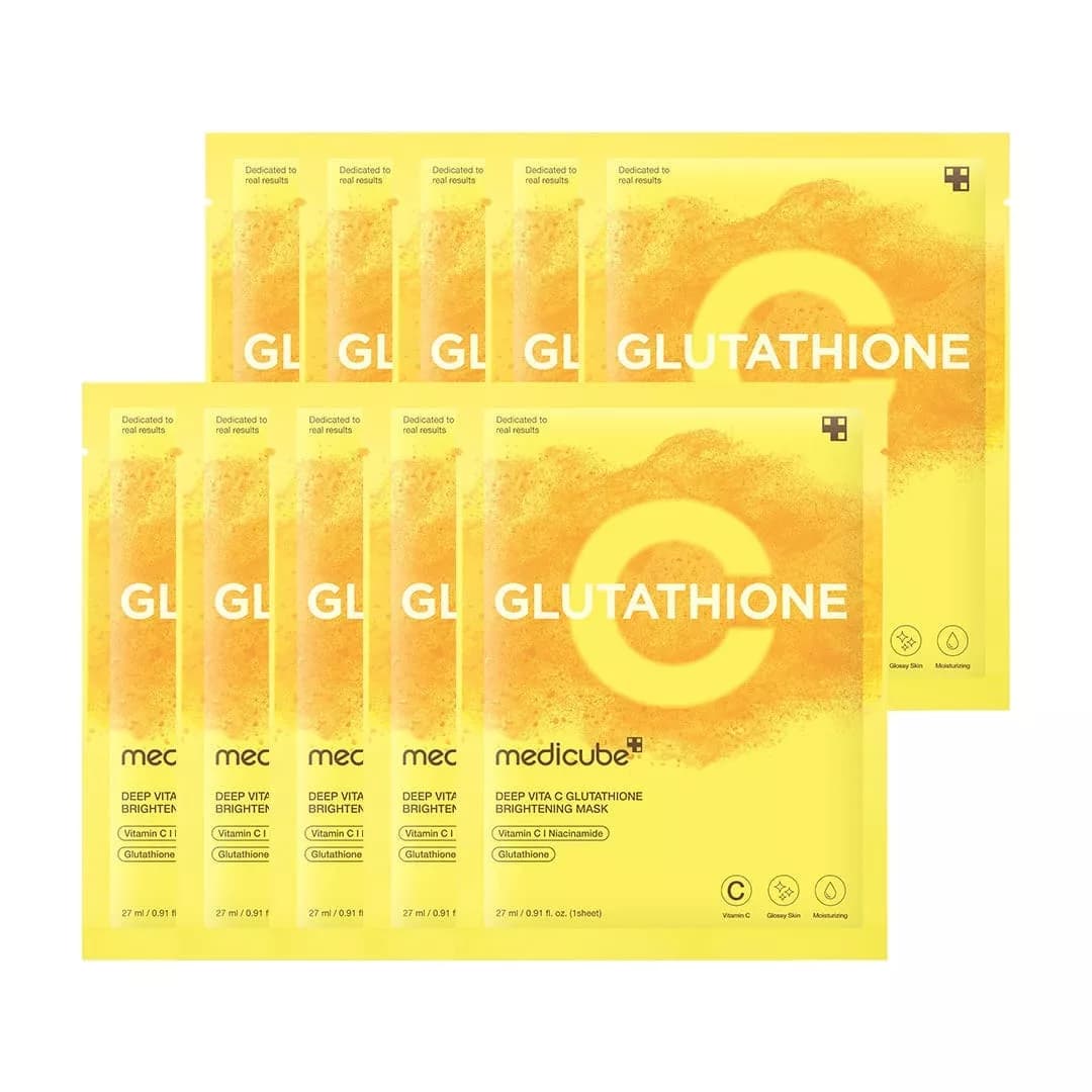 Medicube Deep Vita C Glutathione Brightening Mask 27ml