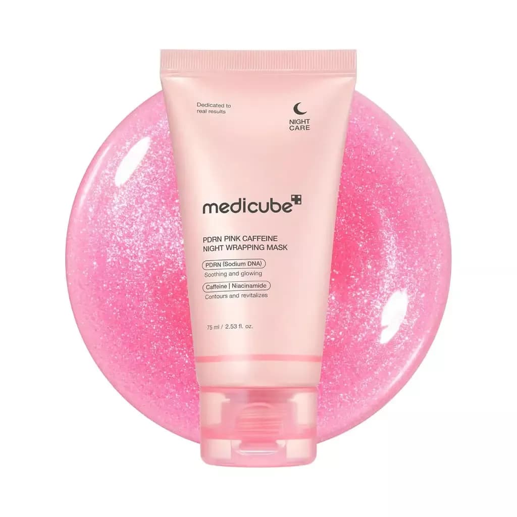 Medicube PDRN Pink Caffeine Night Wrapping Mask 75ml