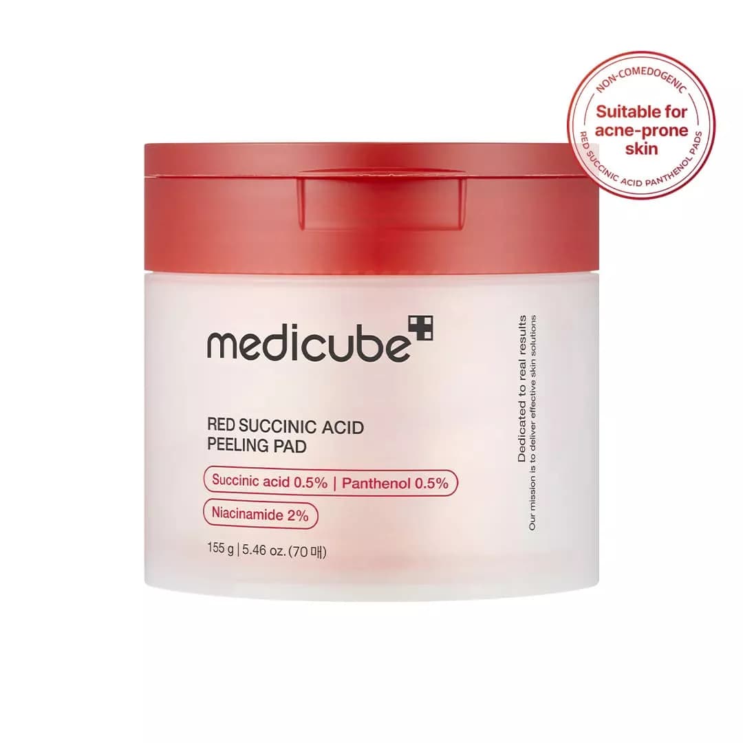 Medicube Red Succinic Acid Peeling Pad 70pcs
