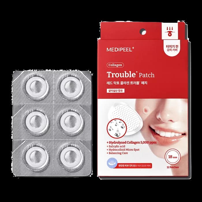Medipeel Red Lacto Collagen Trouble Patch 12Ea