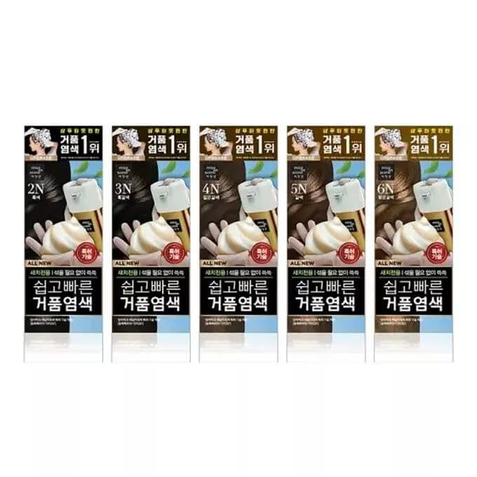Mise En Scene All New Easy-Qucik Bubble 3N Black Brown 80g