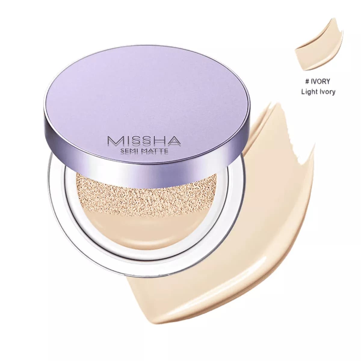 MISSHA Layering Fit Cushion Semi Matte No.19 Ivory
