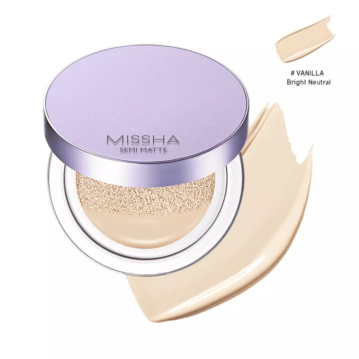 MISSHA Layering Fit Cushion Semi Matte No.21 Vanilla